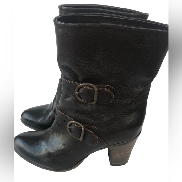 Fiorentini + Baker chocolate brown leather boot in size 38 1/2 - Picture 2 of 10